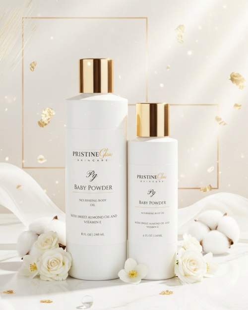 Baby Powder Body Oil 4oz (PREORDER)